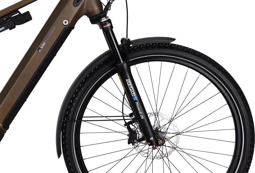 e-bike manufaktur 13ZEHN Cross Wave Performance CX Gen4 625Wh braun – Bild 3