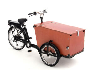 Babboe Pro Trike-E 265L RB/HD 450 | 50 cm | schwarz braun | 26 Zoll